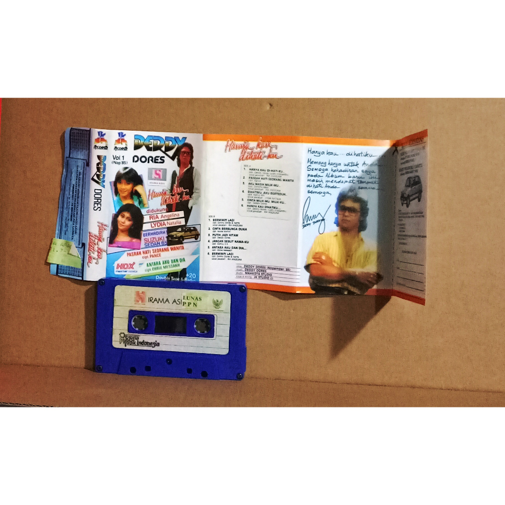DEDDY DORES - HANYA KAU DIHATIKU - Kaset