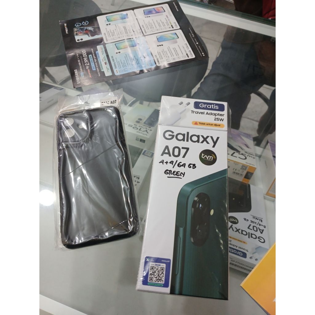 PROMO HP BARU SAMSUNG A07 HARGA SEJUATAAN FREE SILIKON