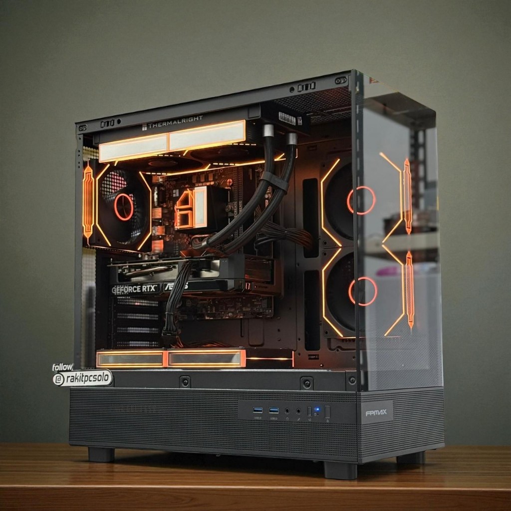 PC AMD Ryzen 9 7900 & Nvidia RTX 5060 TI 16gb