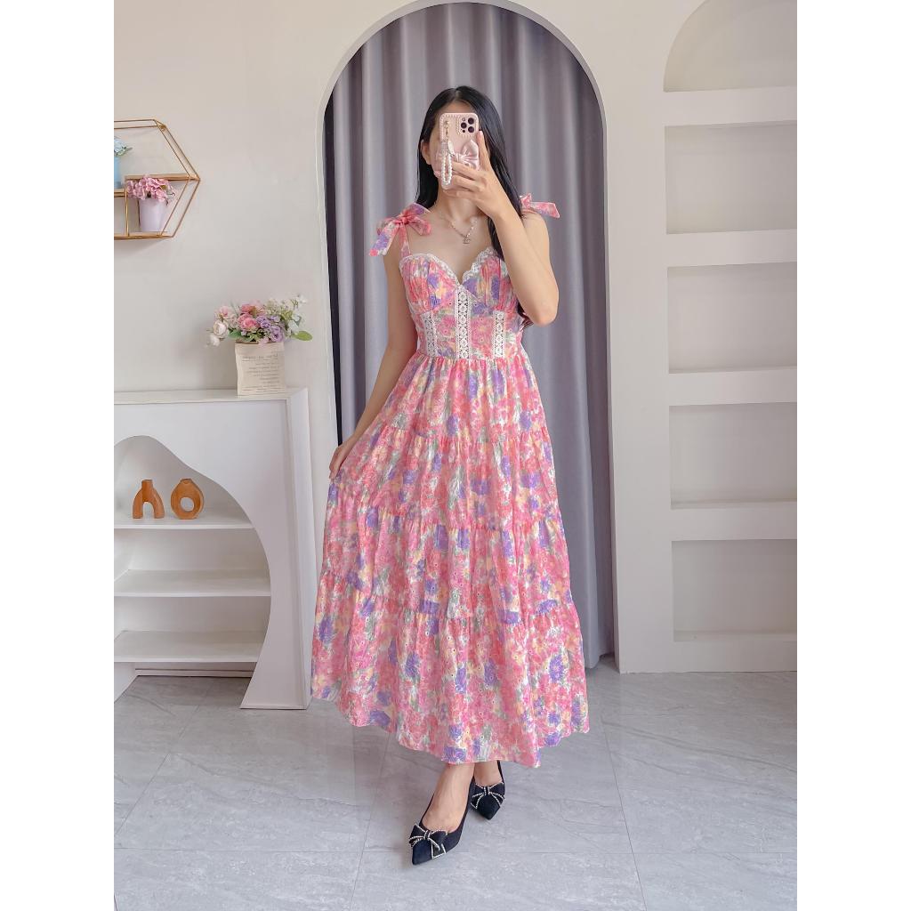 [ INSUN ] ELODIE DRESS | SWEET FAIRYTALE CORSET DRESS