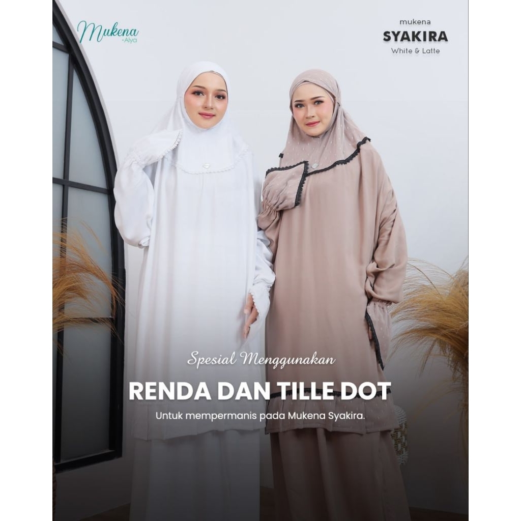 Hijab Nyaman - Mukena Syakira by Mukena Alya