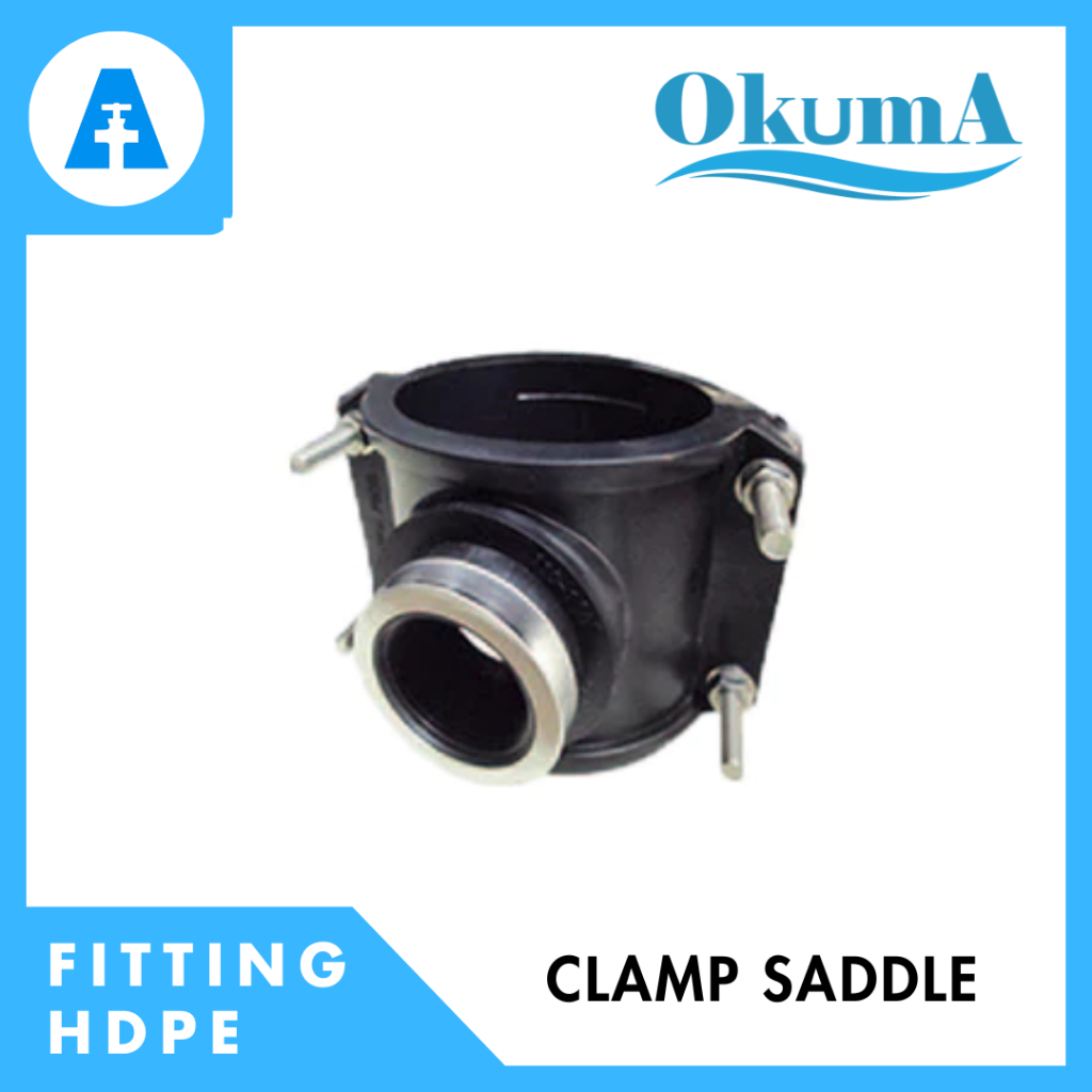 Fitting HDPE Clamp Saddle OKUMA - 32mm x 1"
