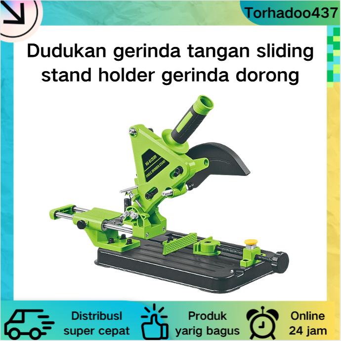 Dudukan Gerinda Tangan Sliding / Dudukan gerinda tangan sliding stand holder gerinda dorong