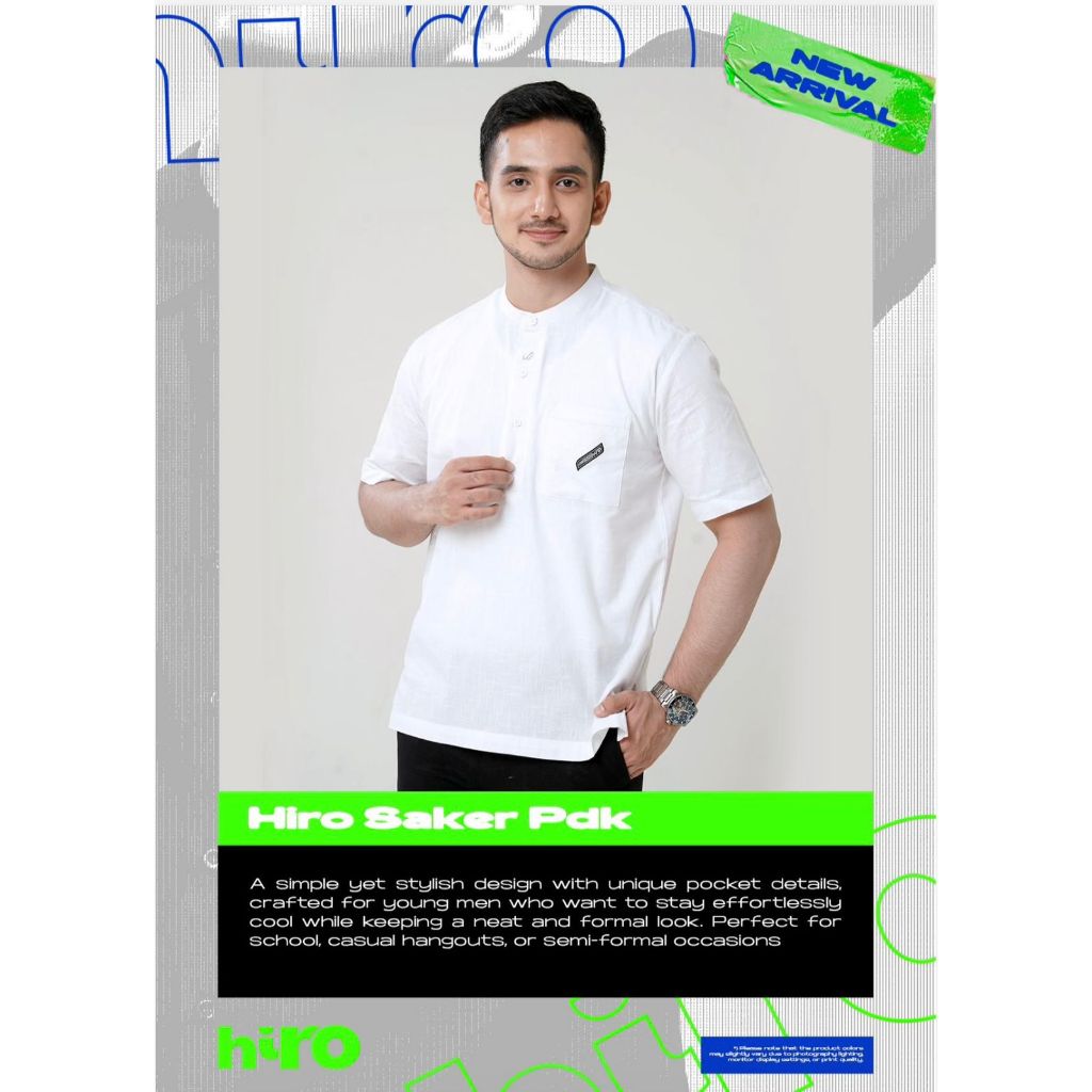 RABBANI - KEMEJA KOKO HIRO SAKER PDK / KEMKO HIRO SAKER PDK RABBANI