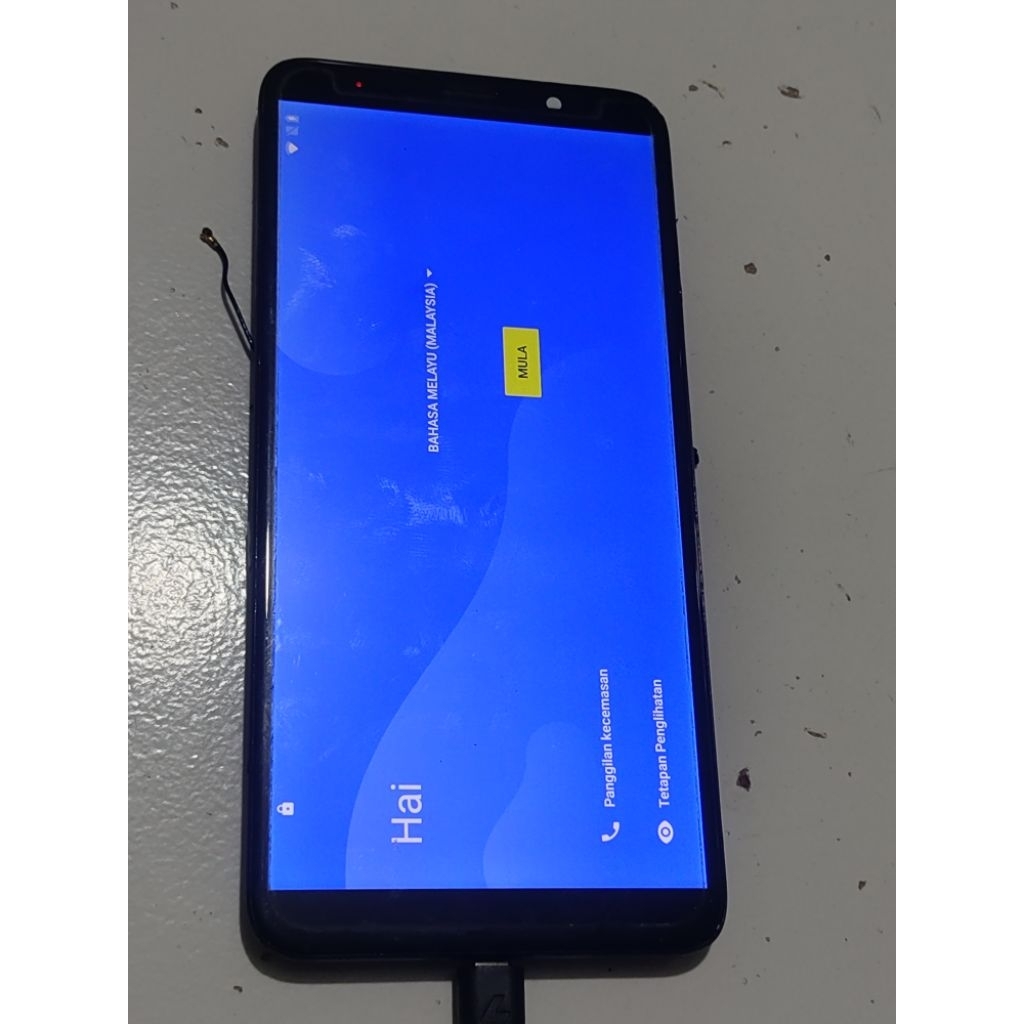 lcd+frame fullset gome fenmmy note c72 ori copotan