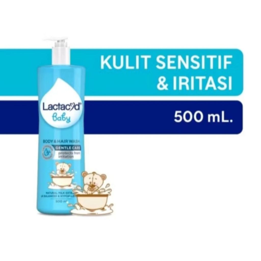 Lactacyd baby gantle care 500ml
