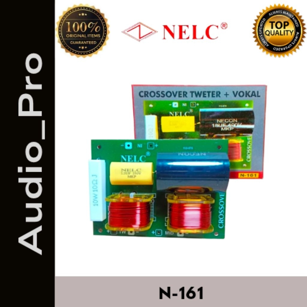 Crossover Pasif 2 Way NELC N-161