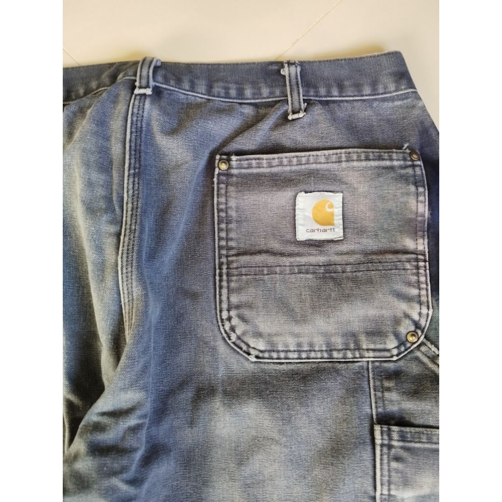 Celana carhartt carpenter double knee USA UFCW B01 MDT size 33x32