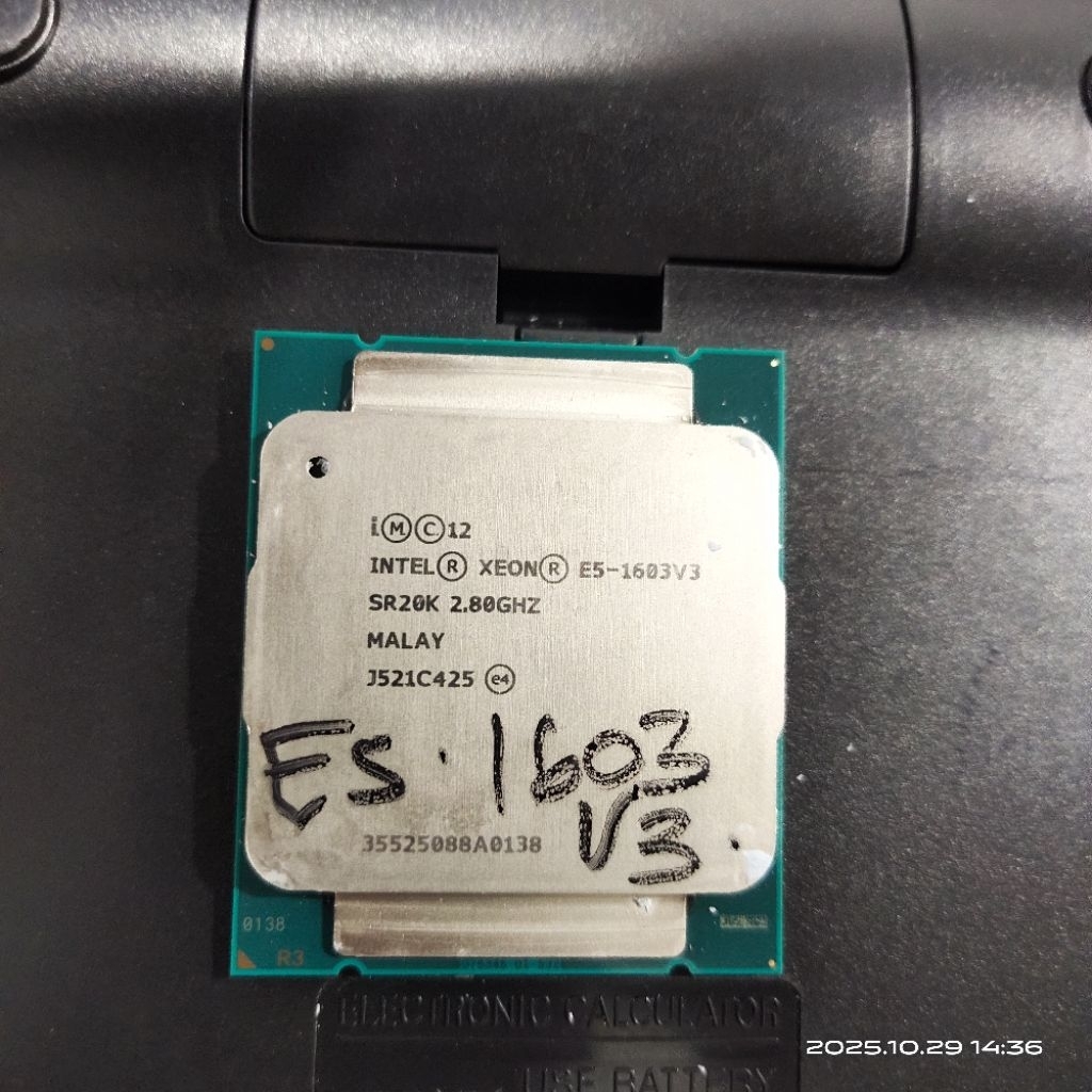 PROCESSOR INTEL XEON E5-1603 V3 LGA 2011