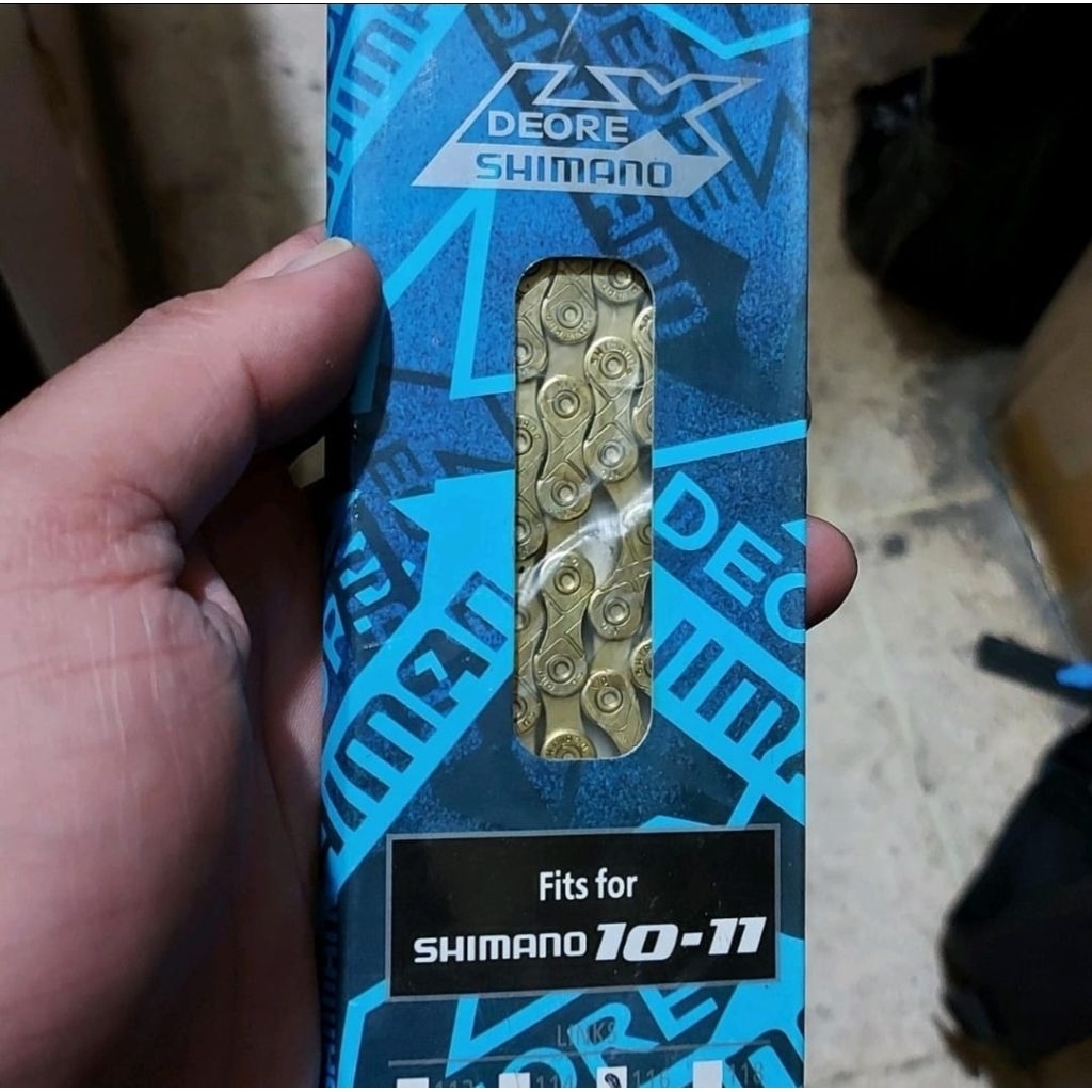 RANTAI 10 SP SHIMANO GOLD