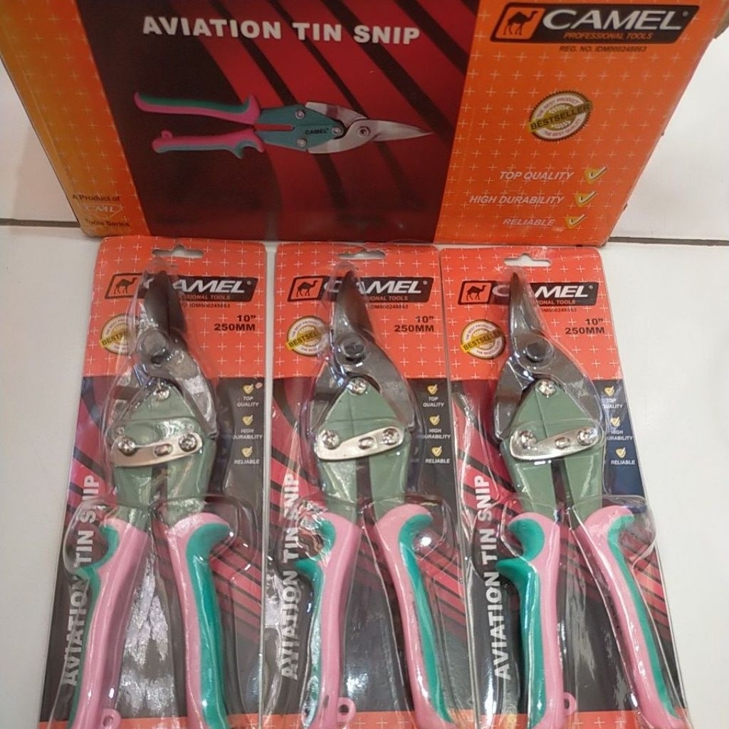 Gunting Hollow/ Hollow/baja ringan/reng/seng camel 10 inch