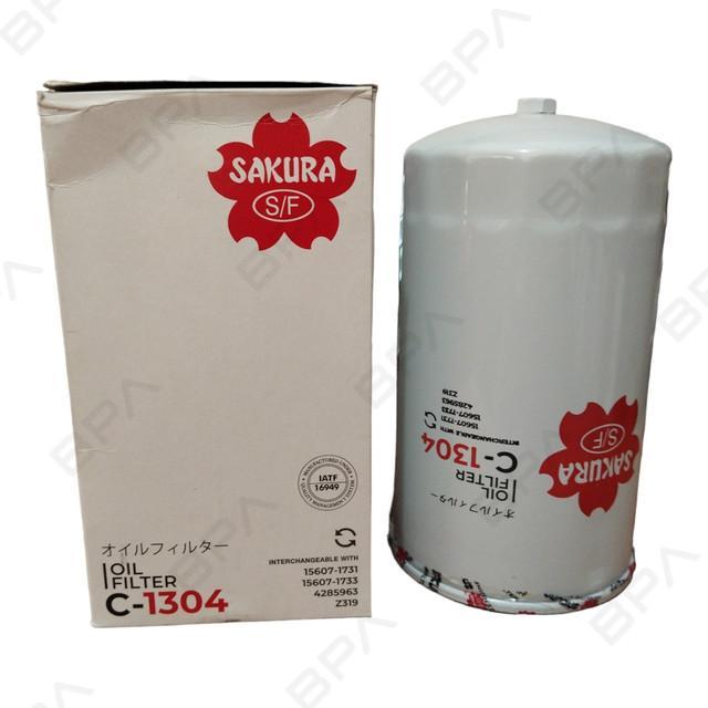 Filter Oli Truk Sakura C-1304 / Hino HO7CT/HO7D/Bus/Lohan Euro 1