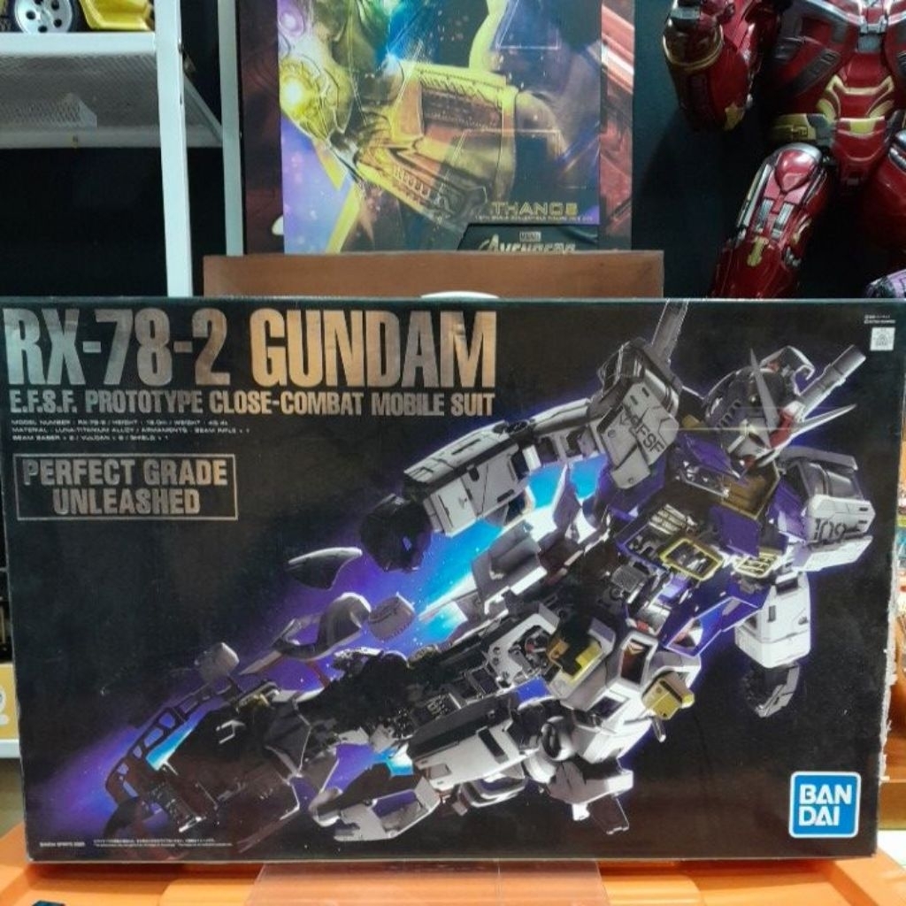 perfect grade unleashed rx-78-2 gundam 1/60scale