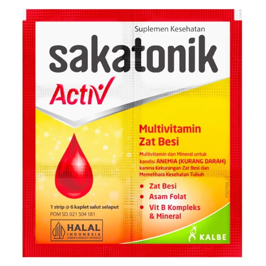 SAKATONIK ACTIV/LIVER ISI 6 TABLET