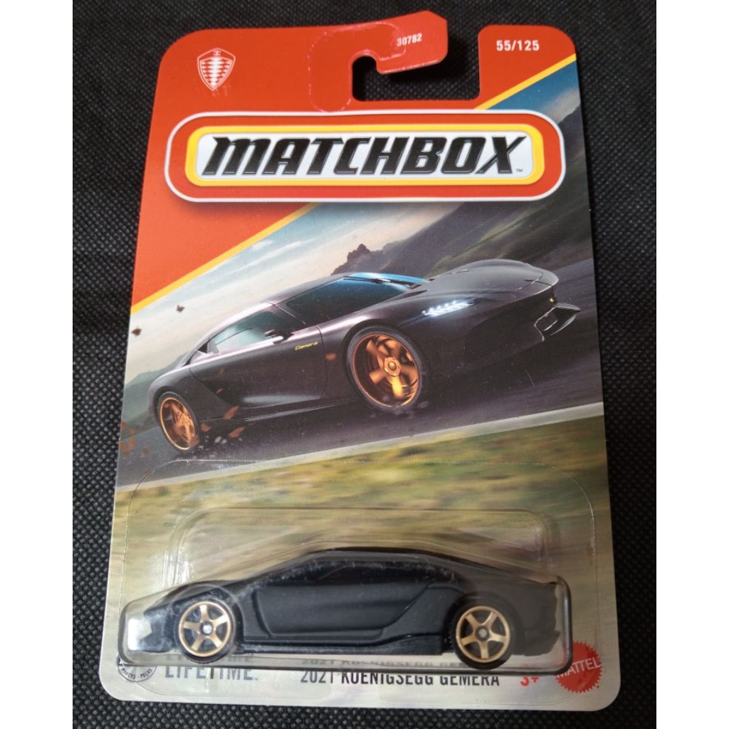 MATCHBOX 2021 KOENIGSEGG GEMERA HITAM