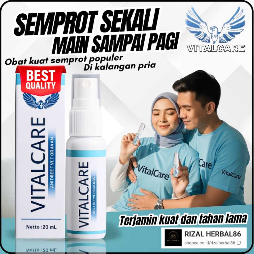 VITALCARE Obat kuat pria 0bat tradisional kesehatan anti ejakulasi dini dan bisa bikin tahan lama