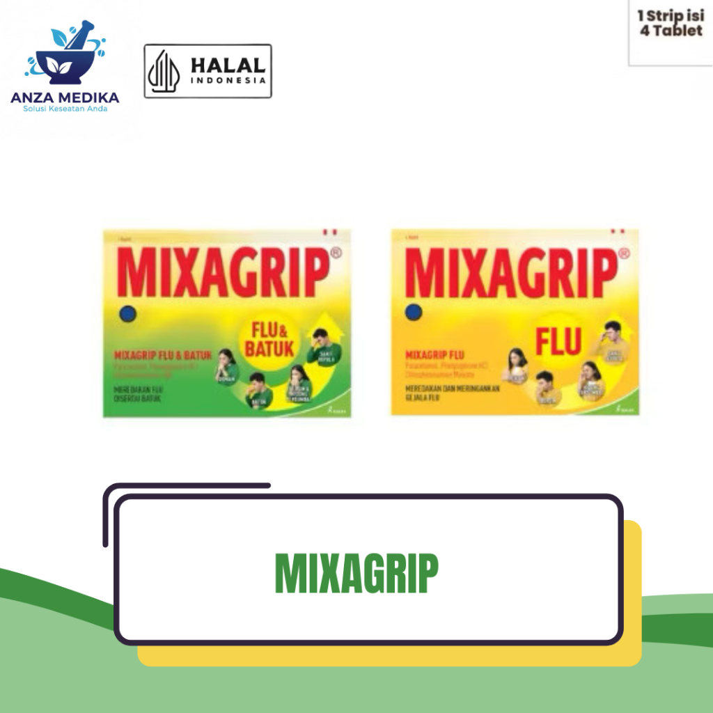 Mixagrip Flu & Mixagrip Flu dan Batuk – Obat Flu, Hidung Tersumbat & Batuk