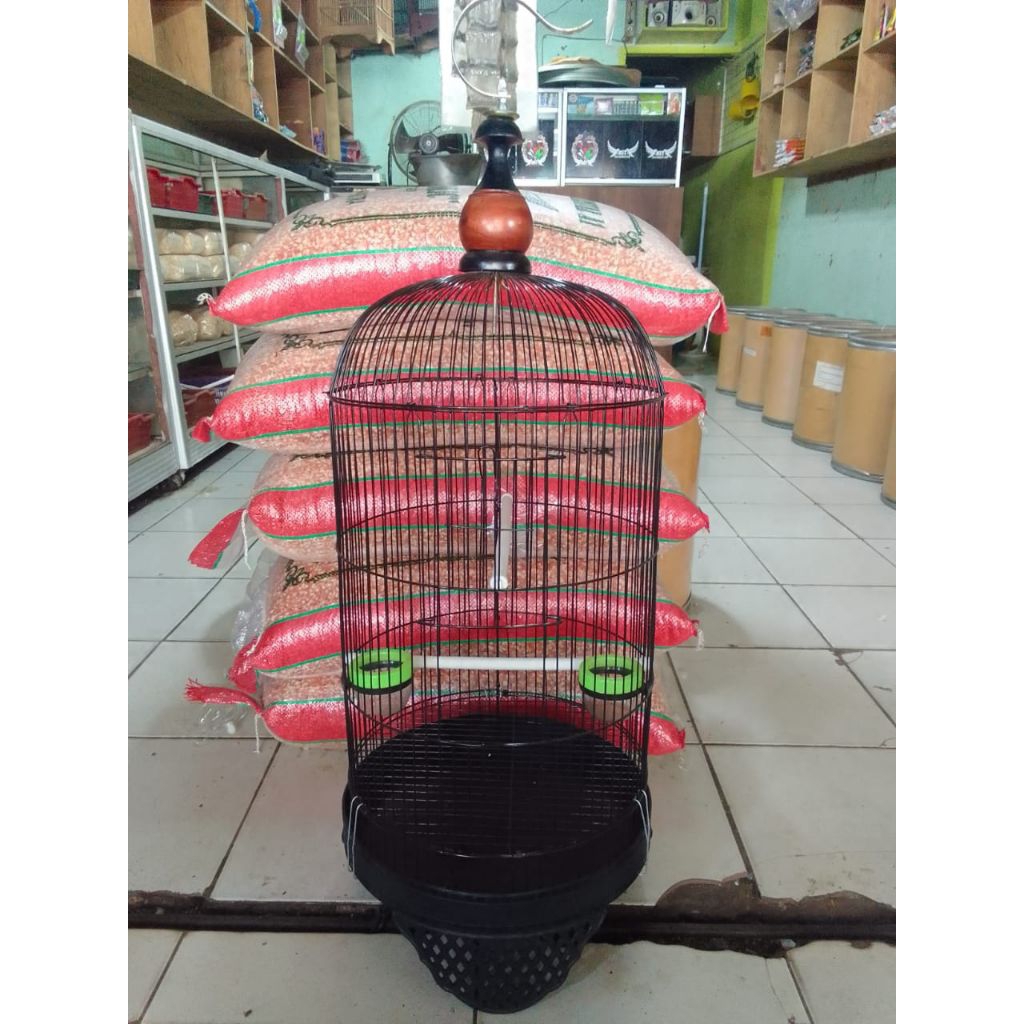 SANGKAR LOVEBIRD KAPSUL KANDANG LOVEBIRD KENARI PARKIT D 33 cm