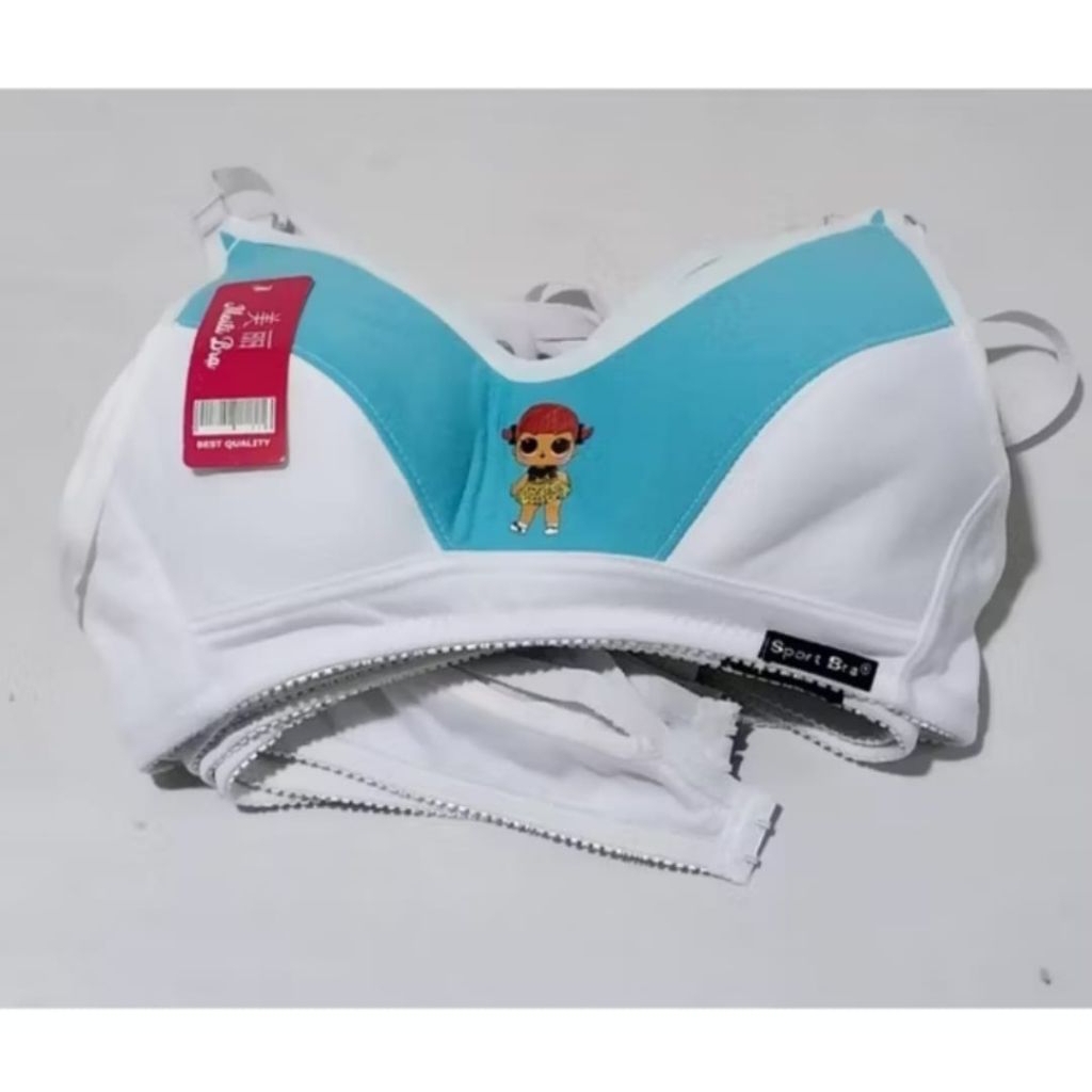 Bra BH Remaja cup putih tanpa kawat