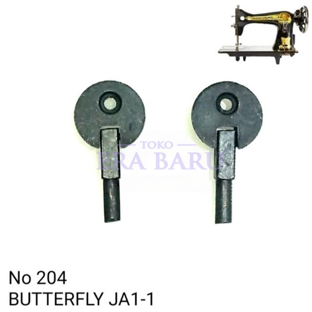 No 204 BUTTERFLY Engsel Meja Mesin Jahit Tradisional