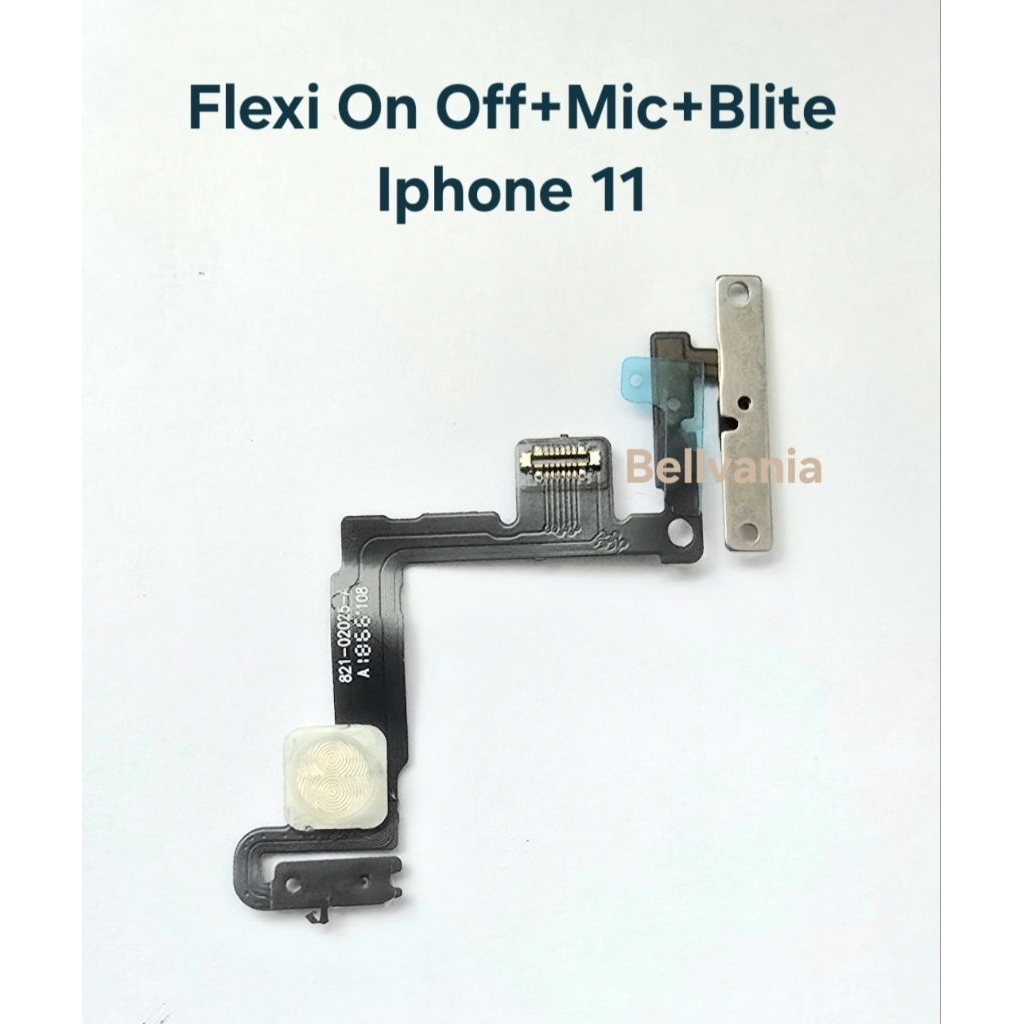 Flexible On Off + Mic + Blite Iphone 11