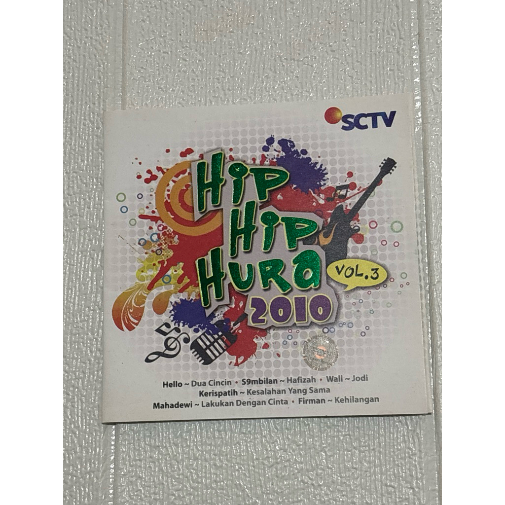 CD ALBUM VA HIP HIP HURA 2010 HELLO MAHADEWI FIRMAN