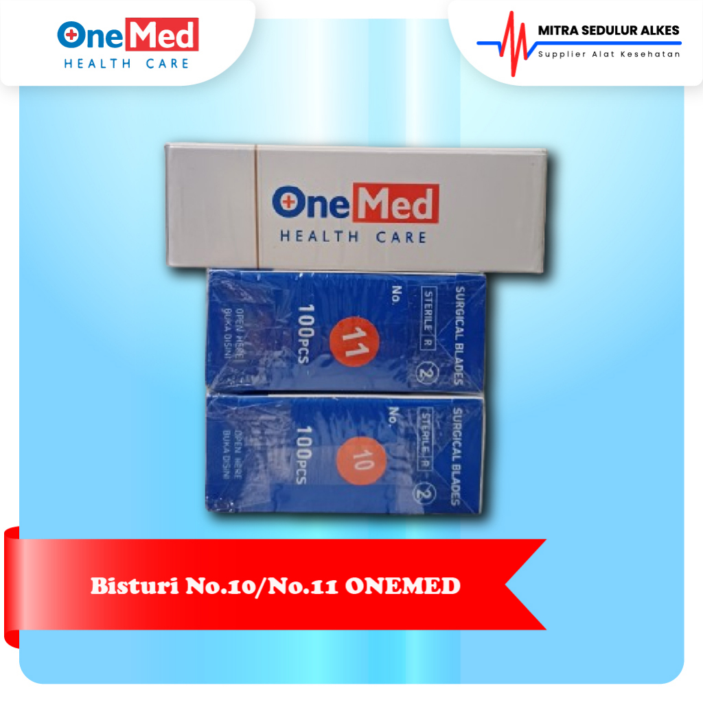 Blade Bisturi 10 11 Onemed / Surgical Blade