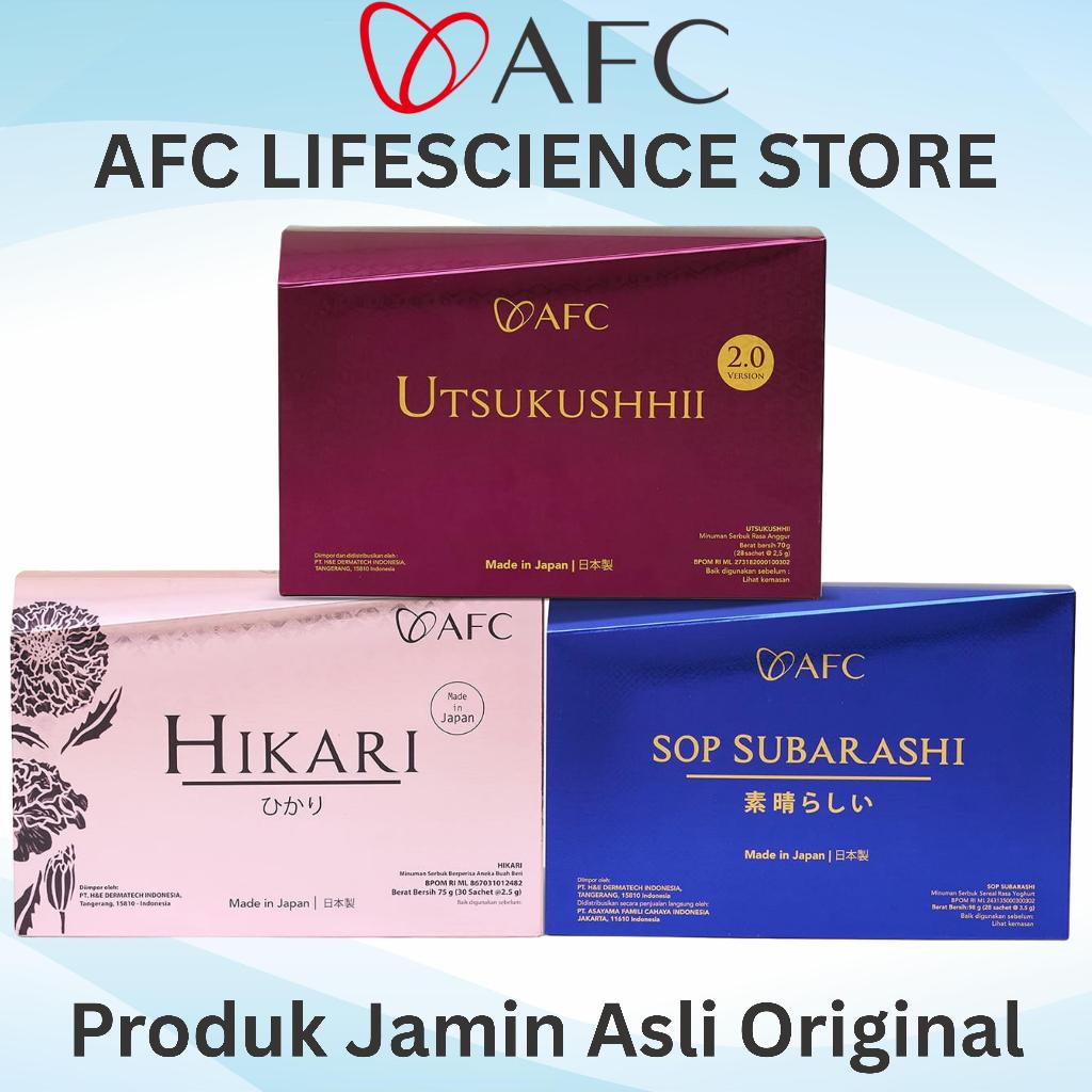 SOP Subarashi Gold Utsukushhii Hikari AFC Superfood utk Mata & Otak ORI Japan