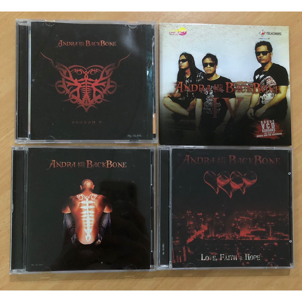 CD ALBUM ANDRA AND THE BACKBONE