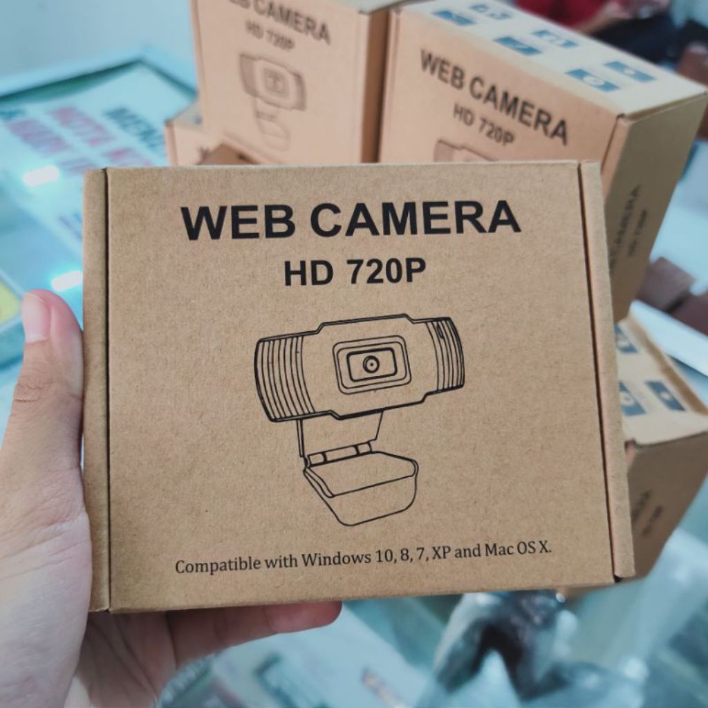 WEBCAM USB Kamera 720P komputer, laptop murah external