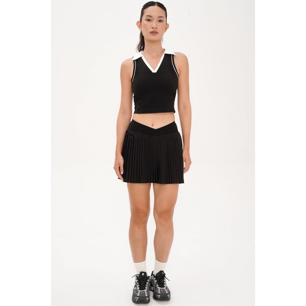 BODIES.CO - Deuce Contrast Polo Top