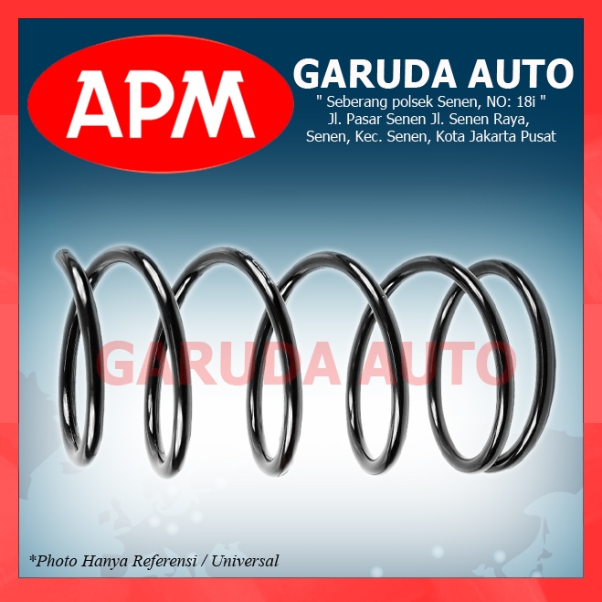 PER KEONG / STANDART COIL SPRING APM Nissan Livina/Grand Livina/Latio BAGIAN BELAKANG TAHUN 2007- ON