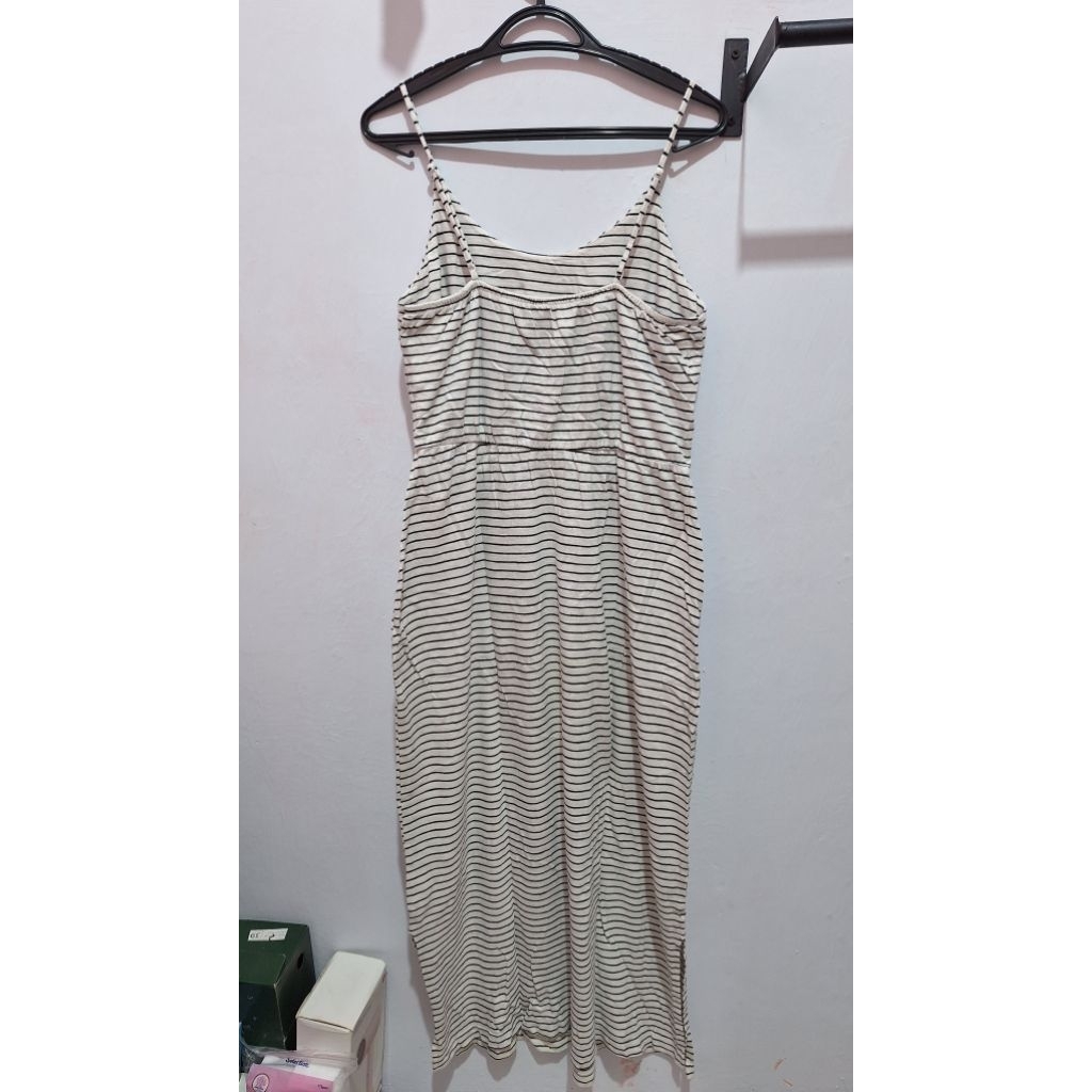 Dress Overall Stripe Kutung Old Navy - Dress Pantai - Dress Daily