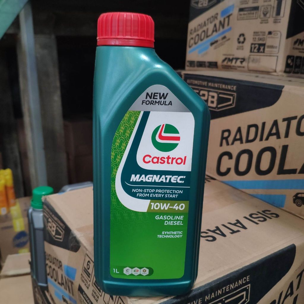 Oli Castrol MAGNATEC 10W-40 1L Original Asli