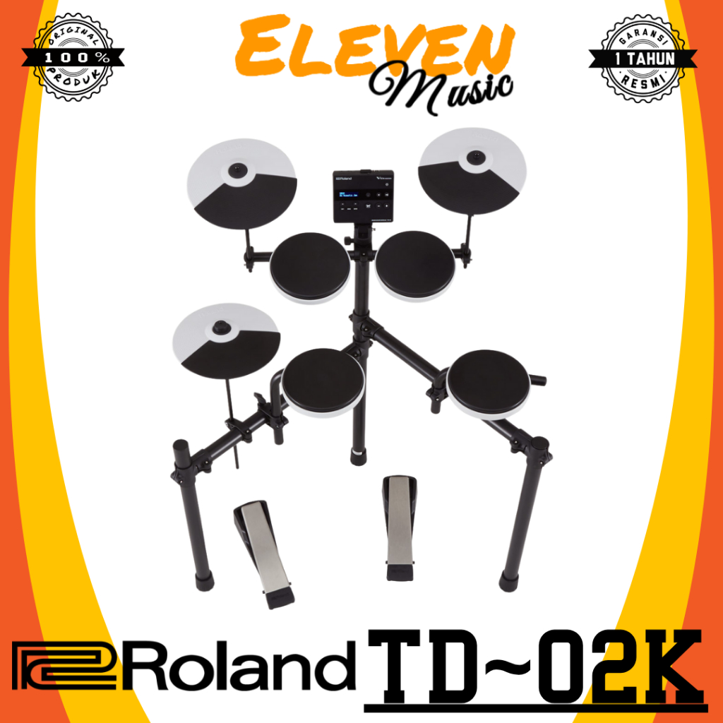 Drum Elektrik Roland TD02K TD-02K Roland Vdrum Elektrik Roland TD 02K