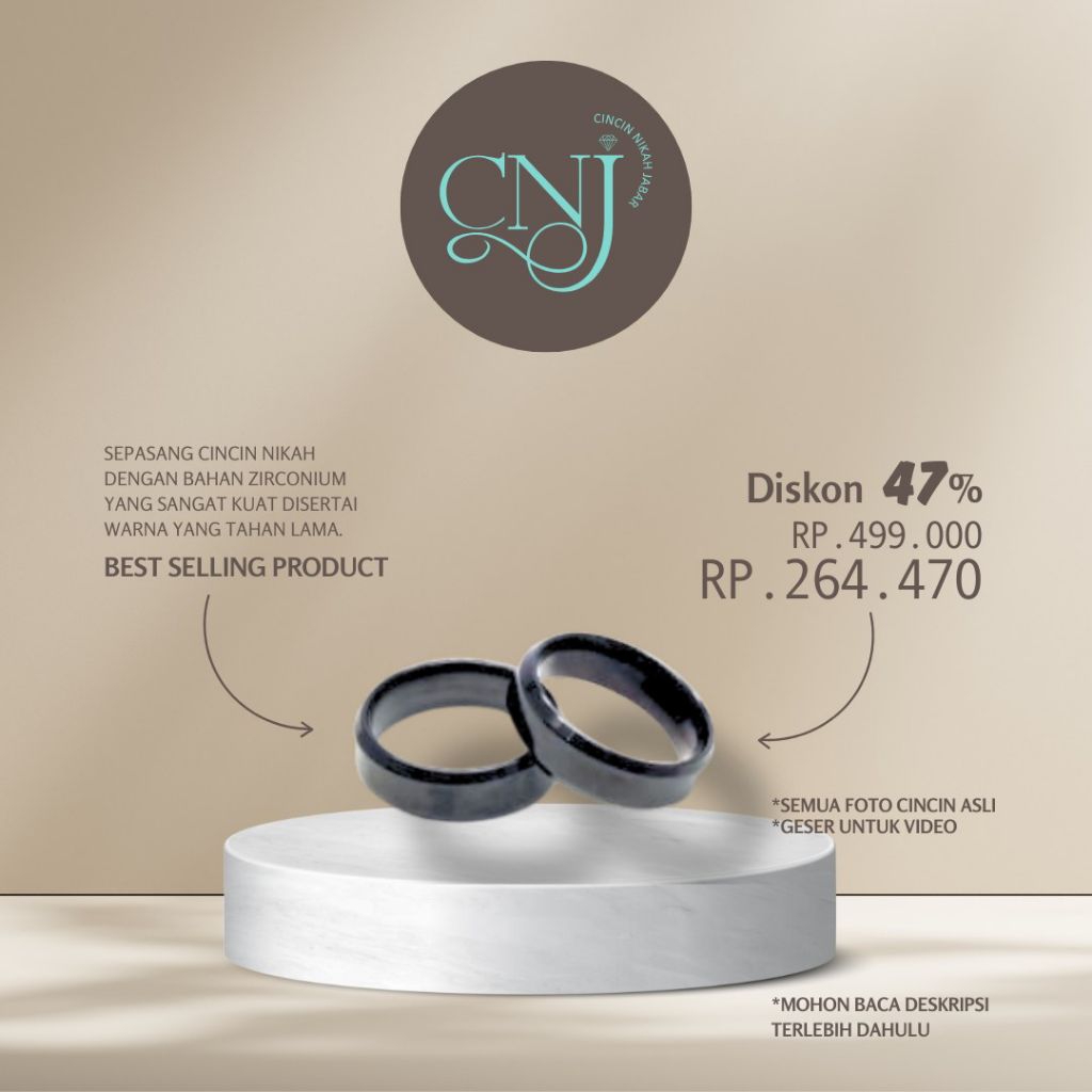 Cincin Nikah Zirconium Sepasang (7)