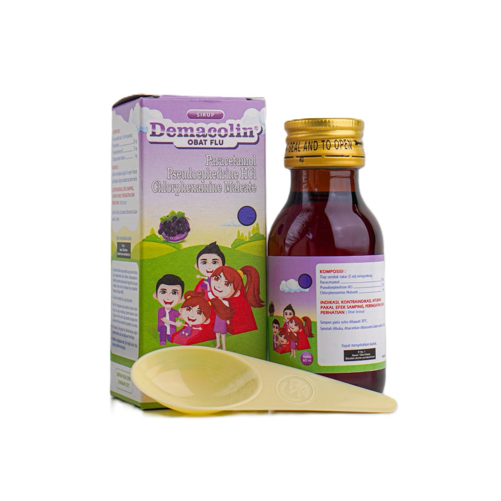 Demacolin sirup (flu anak)