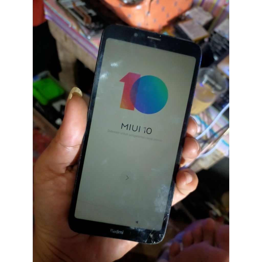 lcd xiomi 7a  ori copotan minus retak sentuh normal