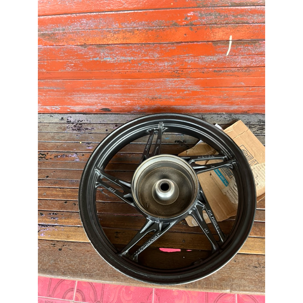 velg resing belakang beat eco 2017-2019 orisinil lepasan