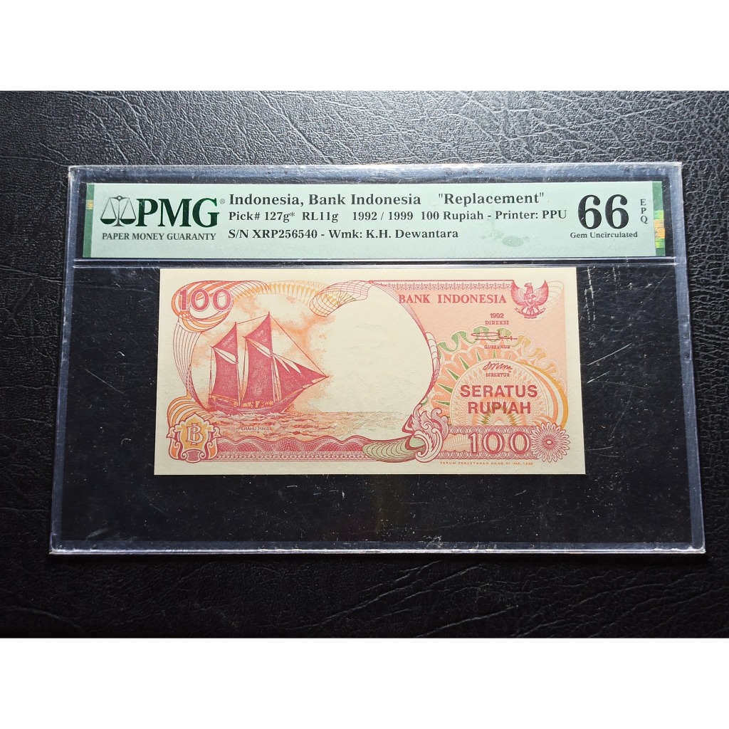 PMG  66 EPQ SERI X 100 PHINISI Tahun 1999 seri XRP 256540