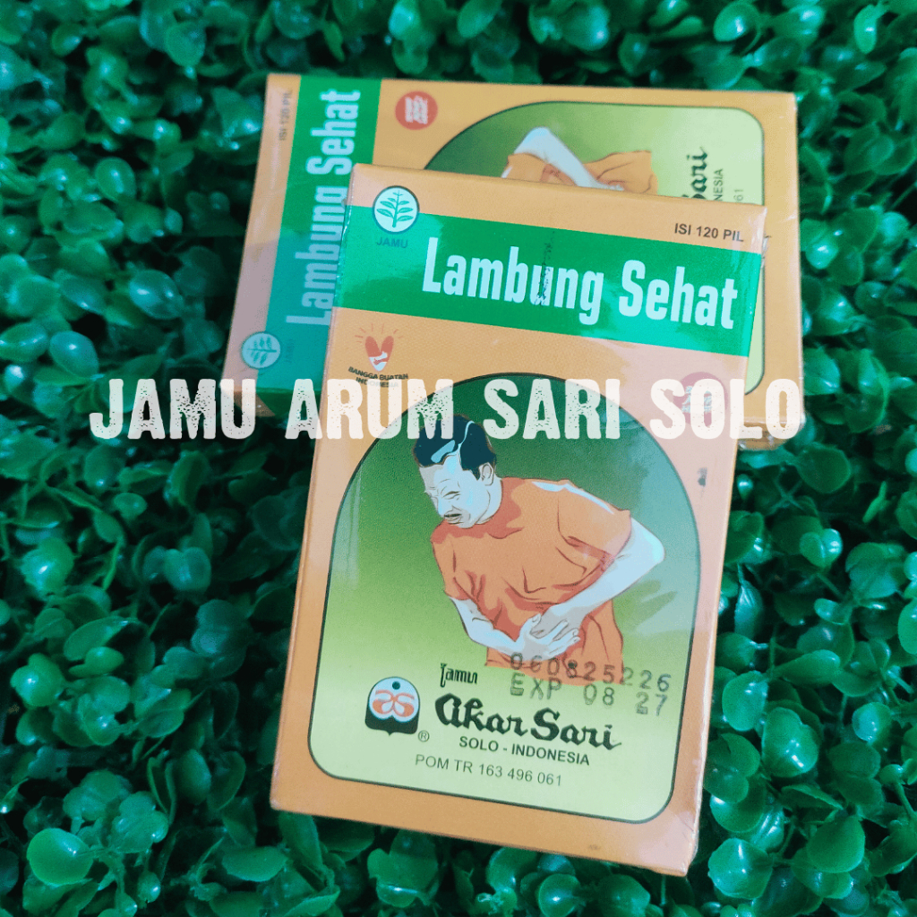 Jamu Akar Sari - Jamu Lambung Sehat Pil - Untuk Mengatasi Asam Lambung dan Pencernaan