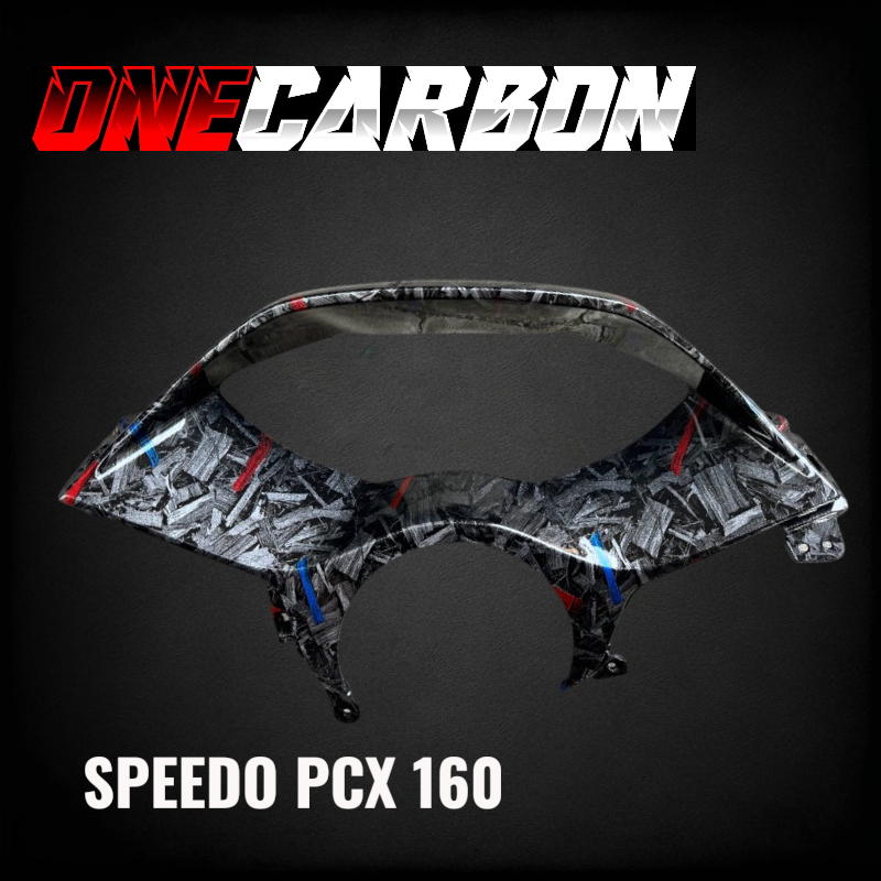 SPIDO PCX 160 CARBON FORGED ORIGINAL KM PCX 160 CARBON FORGED Cover spidometer pcx 160 carbon Forged