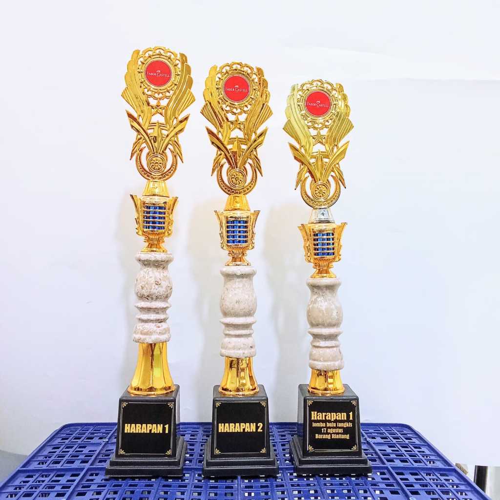 PIALA SATUAN MARMER PAGODA | SATUAN PIALA MURAH | PIALA CANTIK