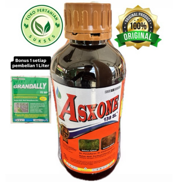 Herbisida Asxone 138 SL Parakuat diklorida 138 g/l