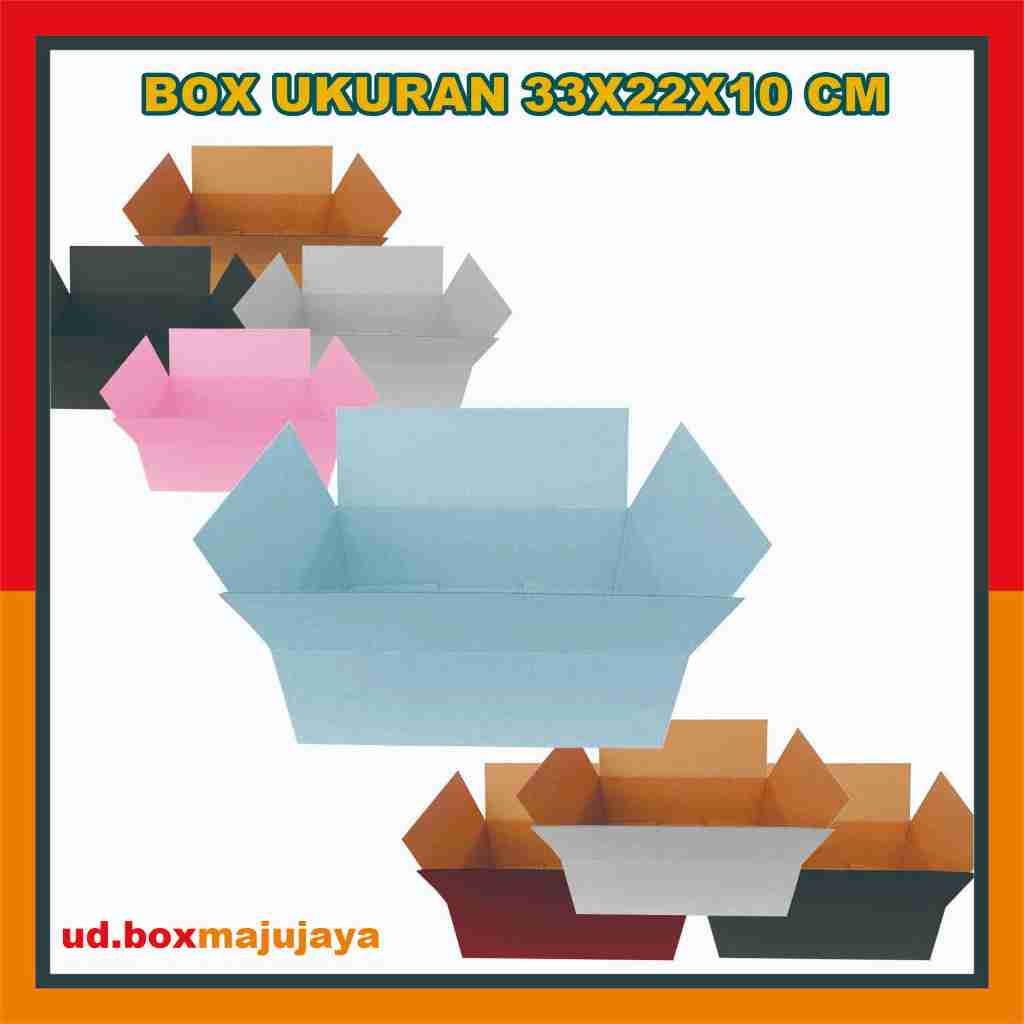 Box 33x22x10 Cm / Box Packing / Kardus Polos