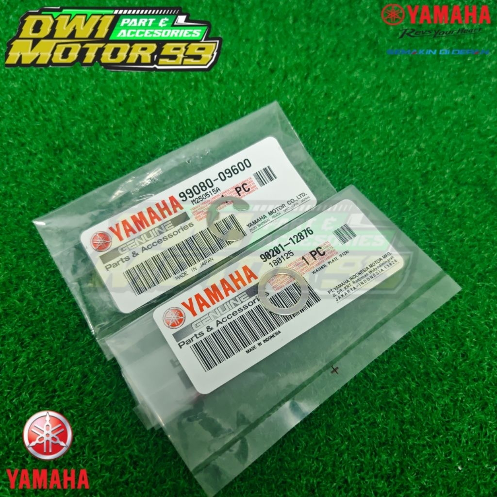 KLIP CLIP DAN RING STUT KOPLING SET 2 BAGIAN FIZR F1ZR FIZ R F1Z R ASLI ORIGINAL YAMAHA