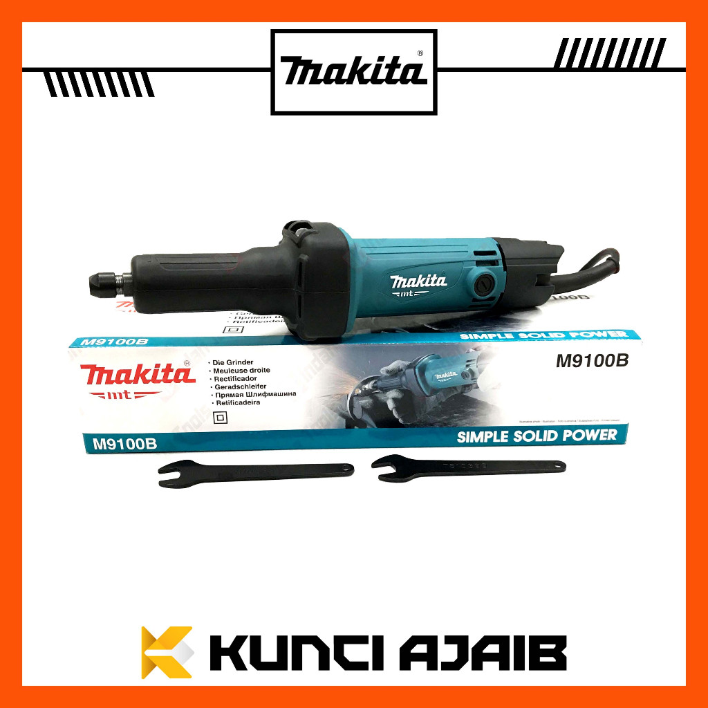 MAKITA M9100B Die Grinder 6 mm Mesin Gerinda Bor Mini Tuner M 9100 B