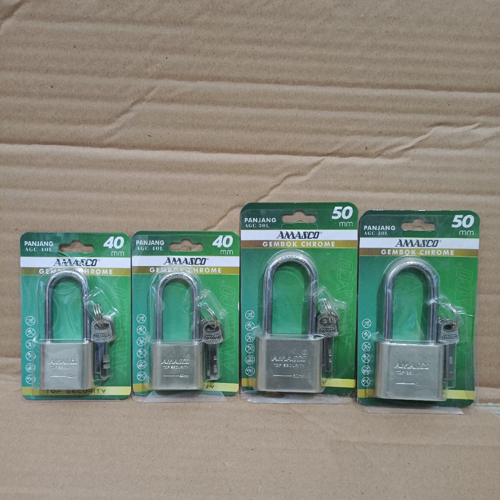 GEMBOK PINTU STAINLESS ANTI KARAT AMASCO GEMBOK RUMAH GEMBOK PINTU