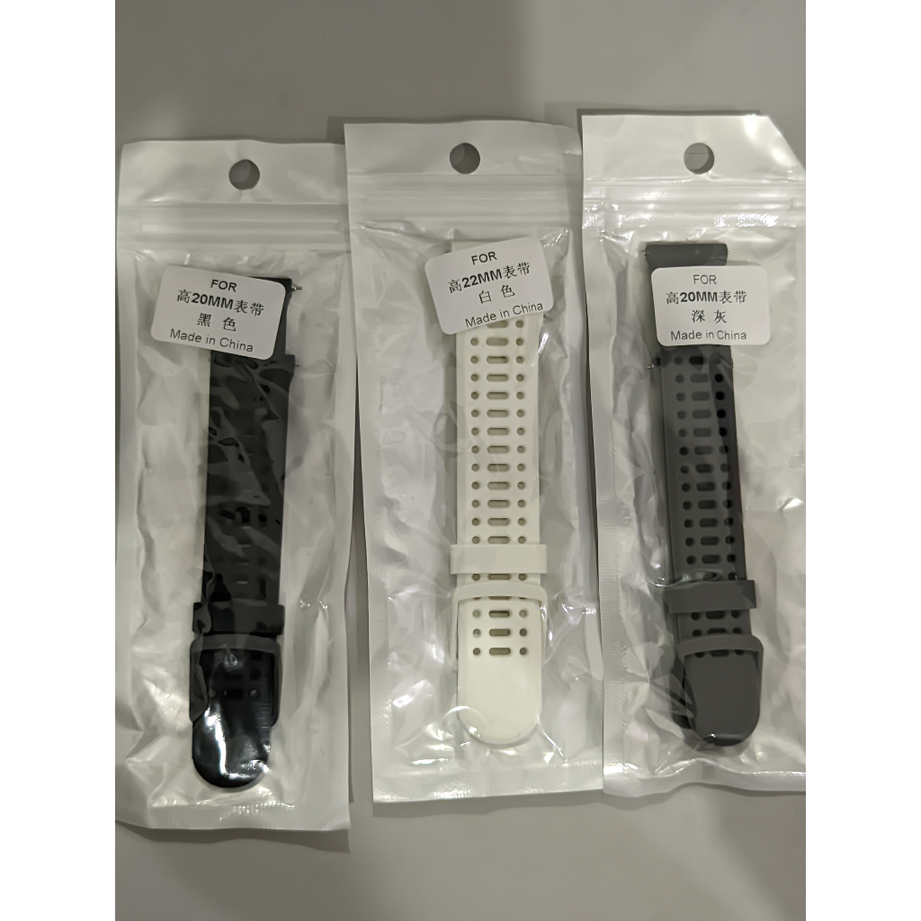 Silicone Strap Tali Jam Tangan  20mm 22mm 26mm Nylon Rubber Canvas Quick Release for Garmin Coros Su