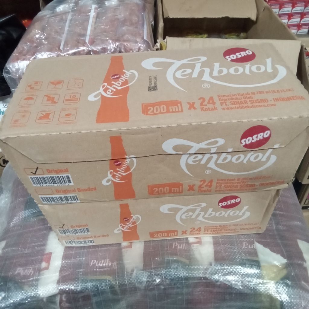 Teh Botol Sosro 200ml /Dus